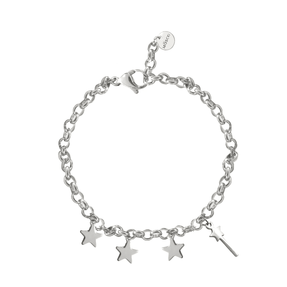 Bracciale Hollywood Magic in acciaio Mosco Gioielli