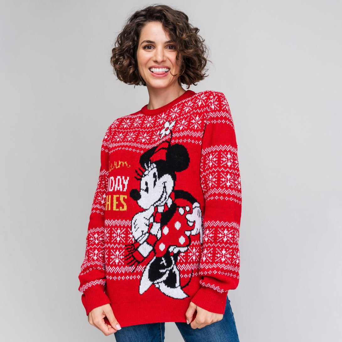 Maglione natalizio Disney Minnie